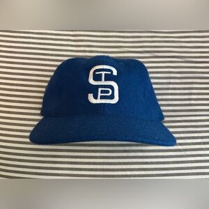 Ebbets Field St Paul Saints 1950s Ball Cap Hat USA ADJ
